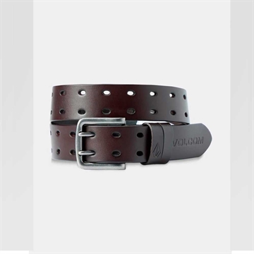 Volcom Spike Belst Black Leather